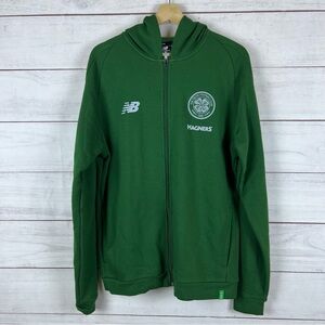 Celtic FC Magners New Balance Soccer Jacket Size Large Green